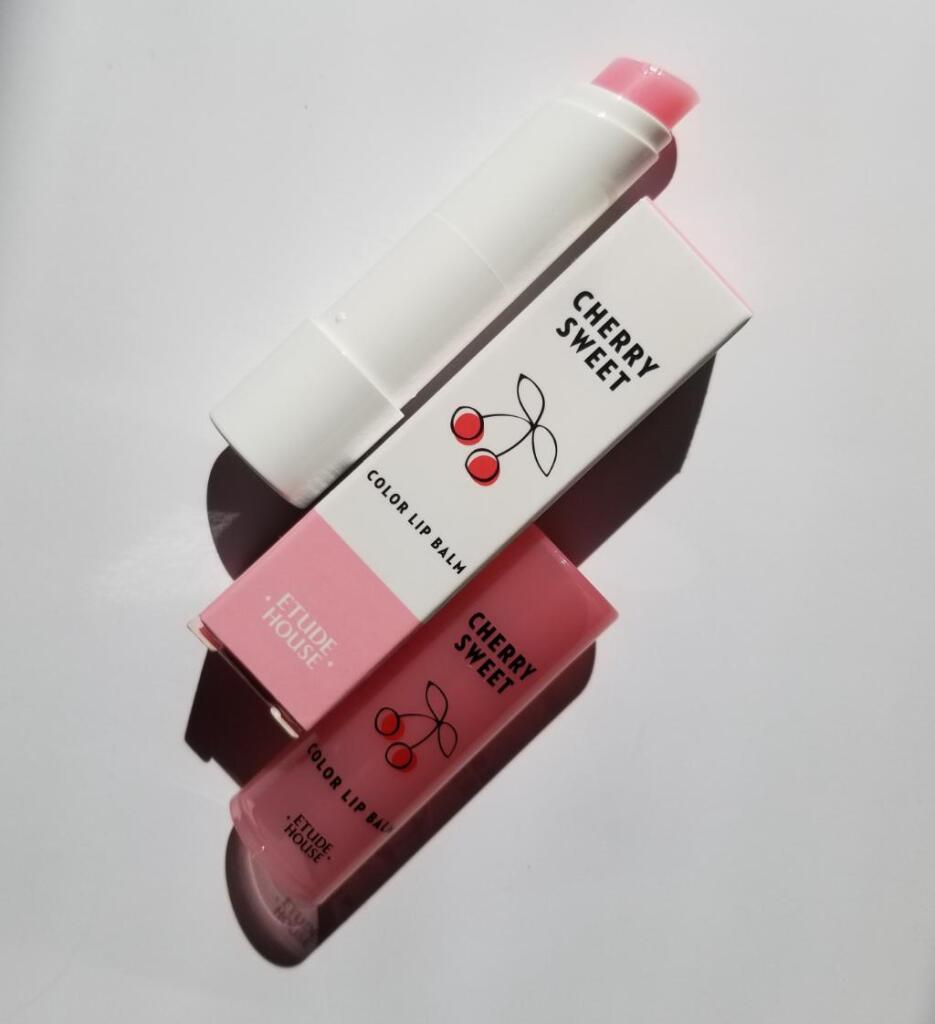 Etude House Cherry Sweet Color Lip Balm Оттеночный бальзам для губ оттенок