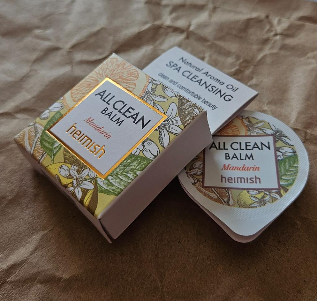 Heimish All Clean Balm Mandarin  Очищающий бальзам для снятия макияжа с мандарином