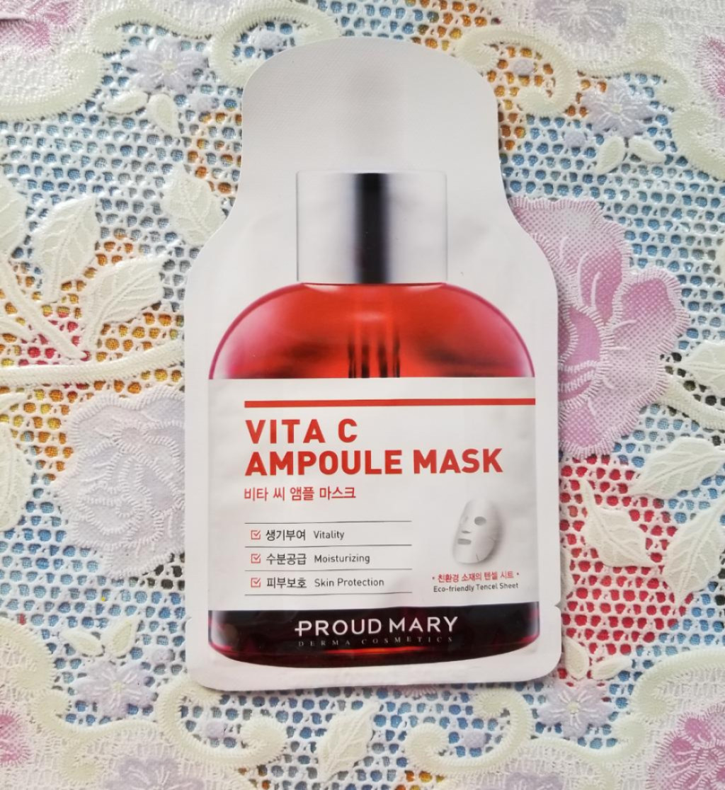 Proud Mary Vita C Ampoule Mask Pack Маска с витамином С