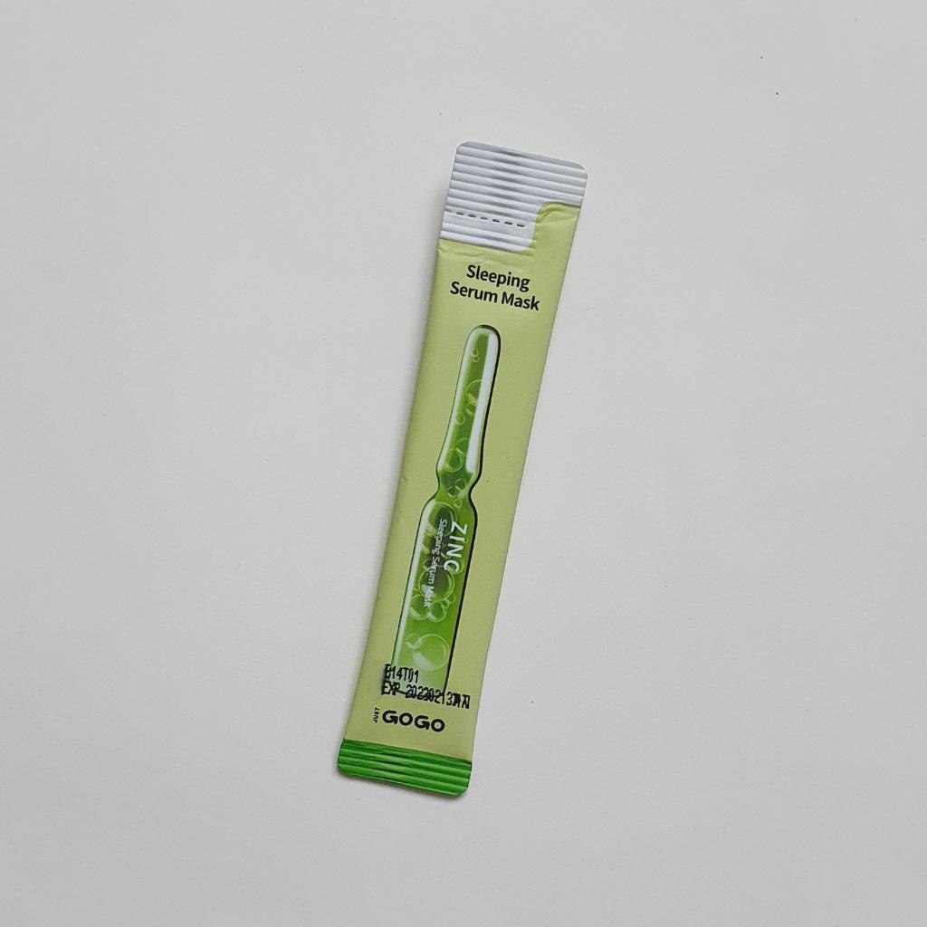 Just Go Go Sleeping Serum Mask Zinc Ночная маска с цинком для жирной и проблемной кожи
