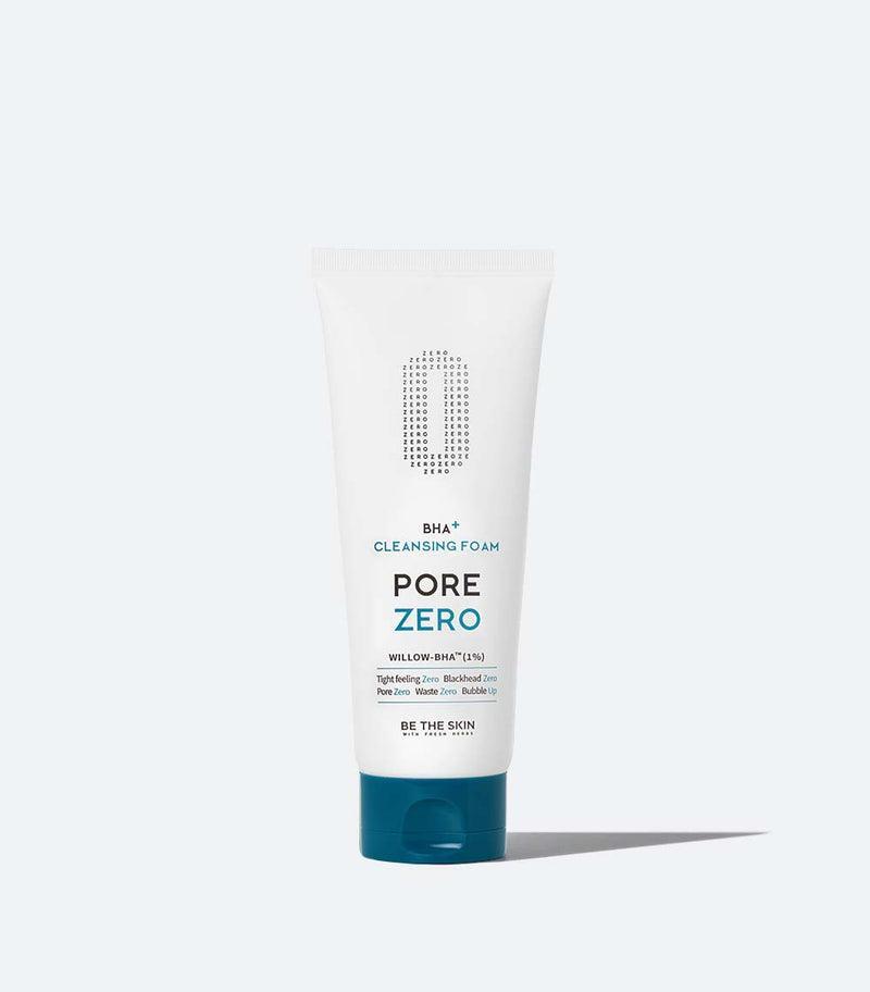 Be The Skin BHA PORE ZERO Cleansing Foam Кремовая пенка для контроля жирности кожи и борьбы с чёрными точками