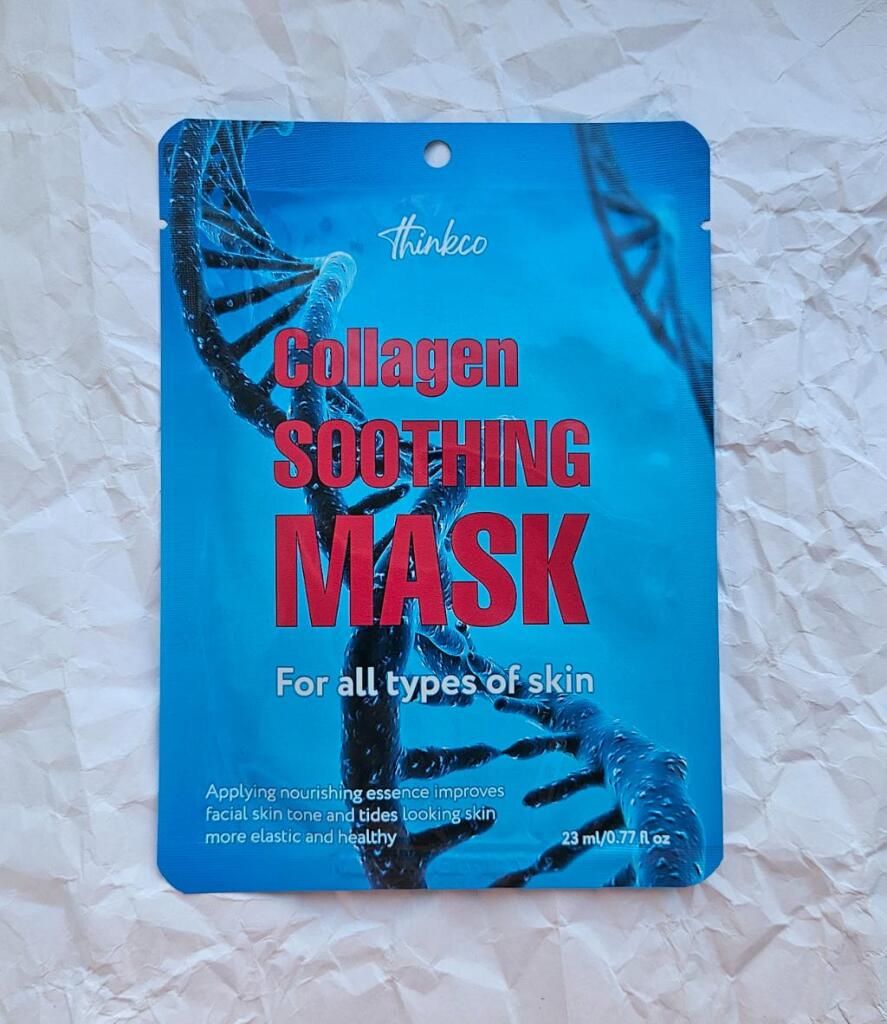Thinko Collagen SOOTHING с коллагеном Тканевая маска с коллагеном