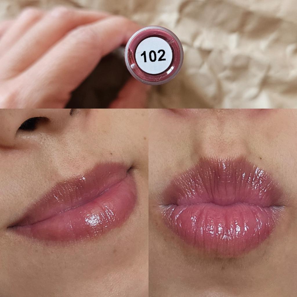 Luxvisage Miracle lip oil balm Масло бальзам для губ в оттенке 102 smoky plum
