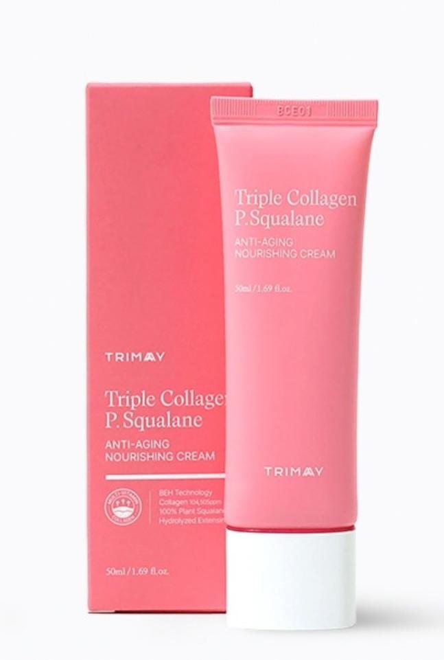 Trimay Triple Collagen P.Squalane Anti-Aging Nourishing Cream Питательный антивозрастной крем