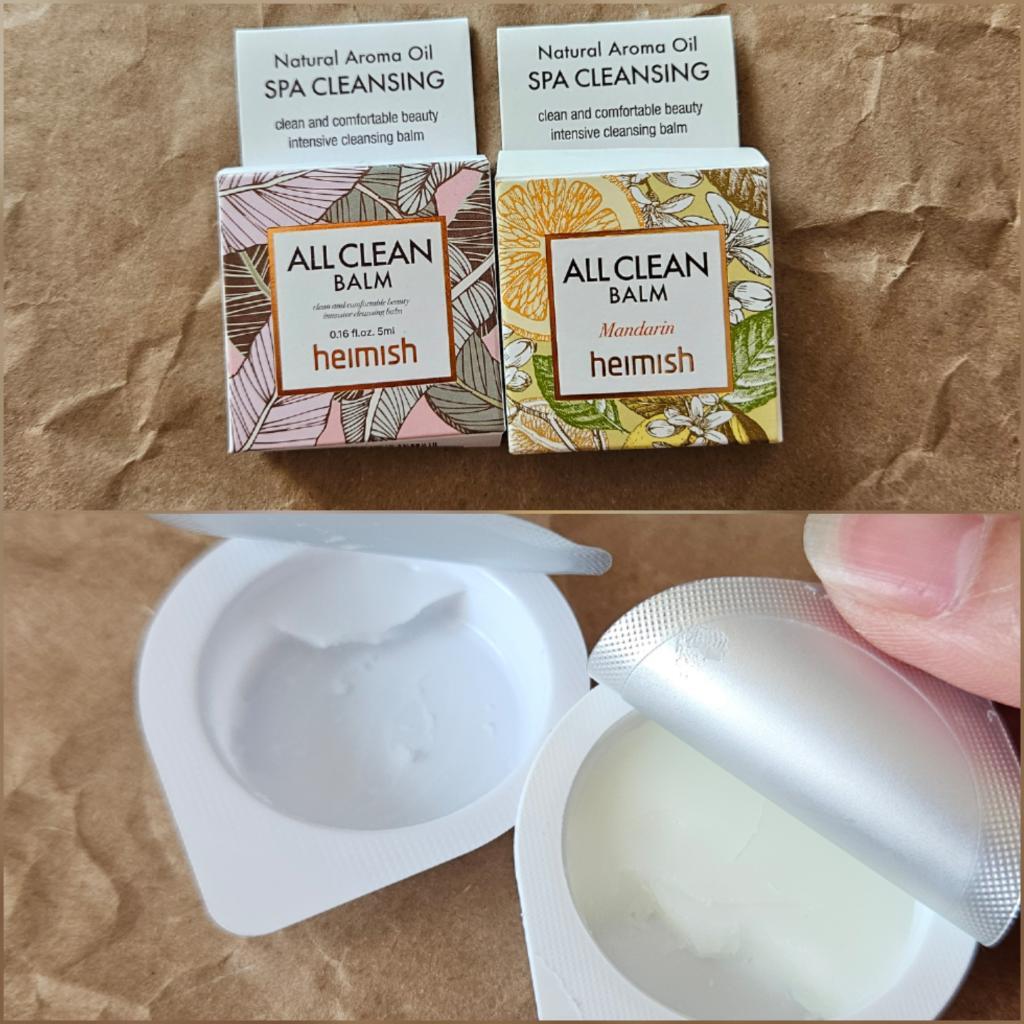 Heimish All Clean Balm Mandarin  Очищающий бальзам для снятия макияжа с мандарином