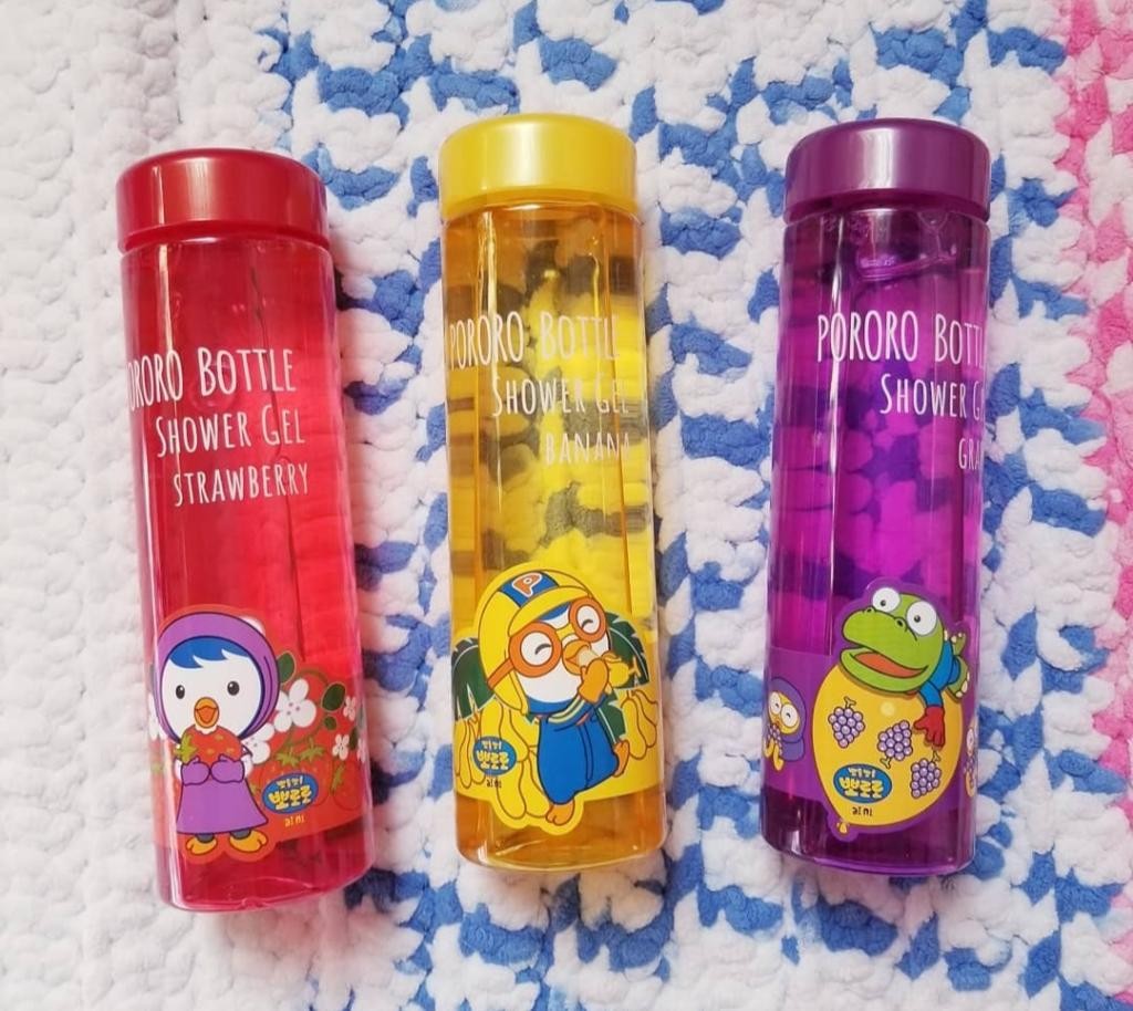 Pororo bottle shower gel Banana Детский гель для душа.