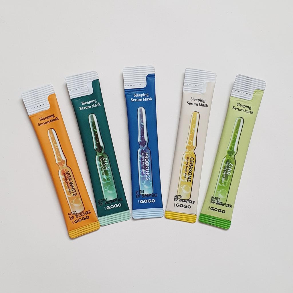 Just GoGo Vitawhite Sleeping Serum Mask Ночная ампульная маска с витаминным комплексом