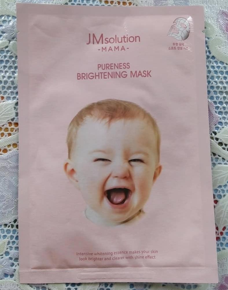 JMSolution Mama Pureness Осветляющая тканевая маска