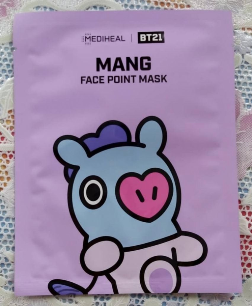 Mediheal BT21 Mang Face Point Mask  Увлажняющие точечные маски для лица.