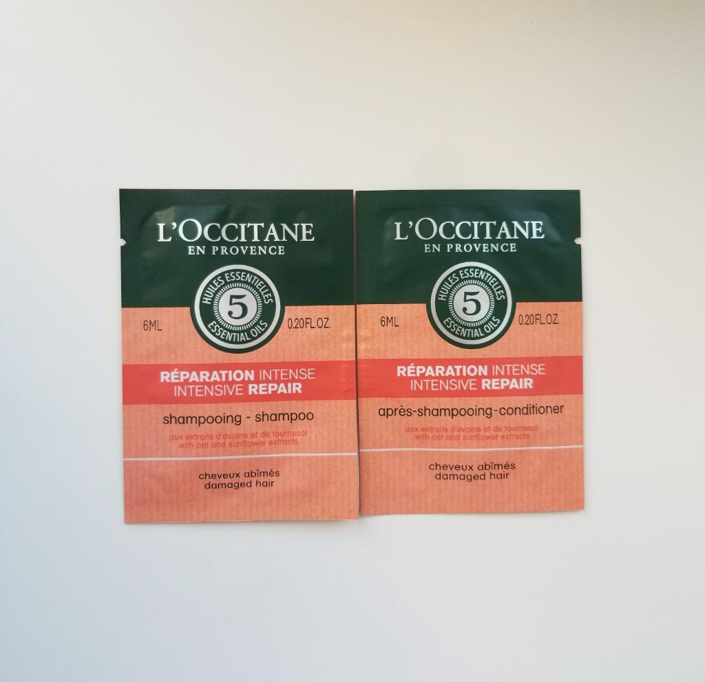 L'Occitane en provence Shampooing-Shampoo L'Occitane en provence Apres-Shampooing Conditioner 5 Essential Oils Восстанавливающие шампунь и кондиционер для волос Локситан.